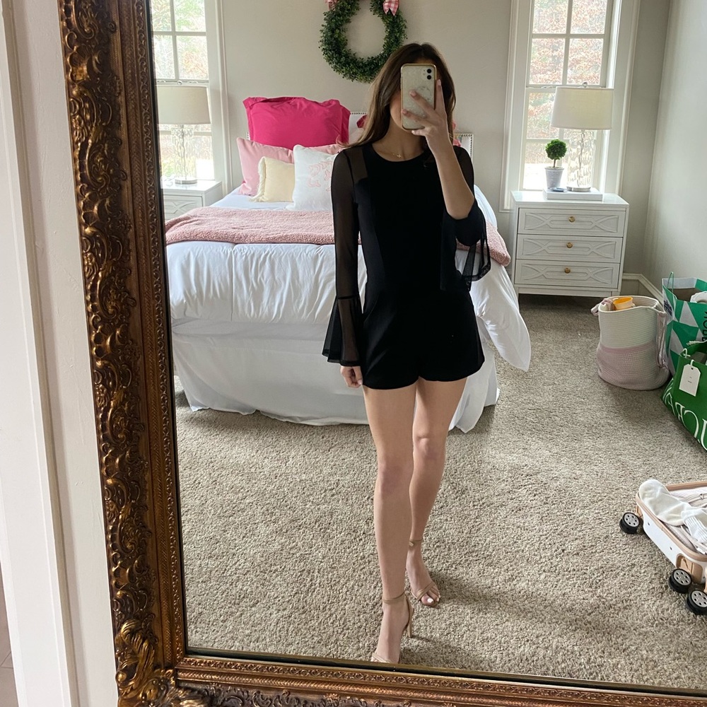 Gianni Bini Black Romper | Size XS